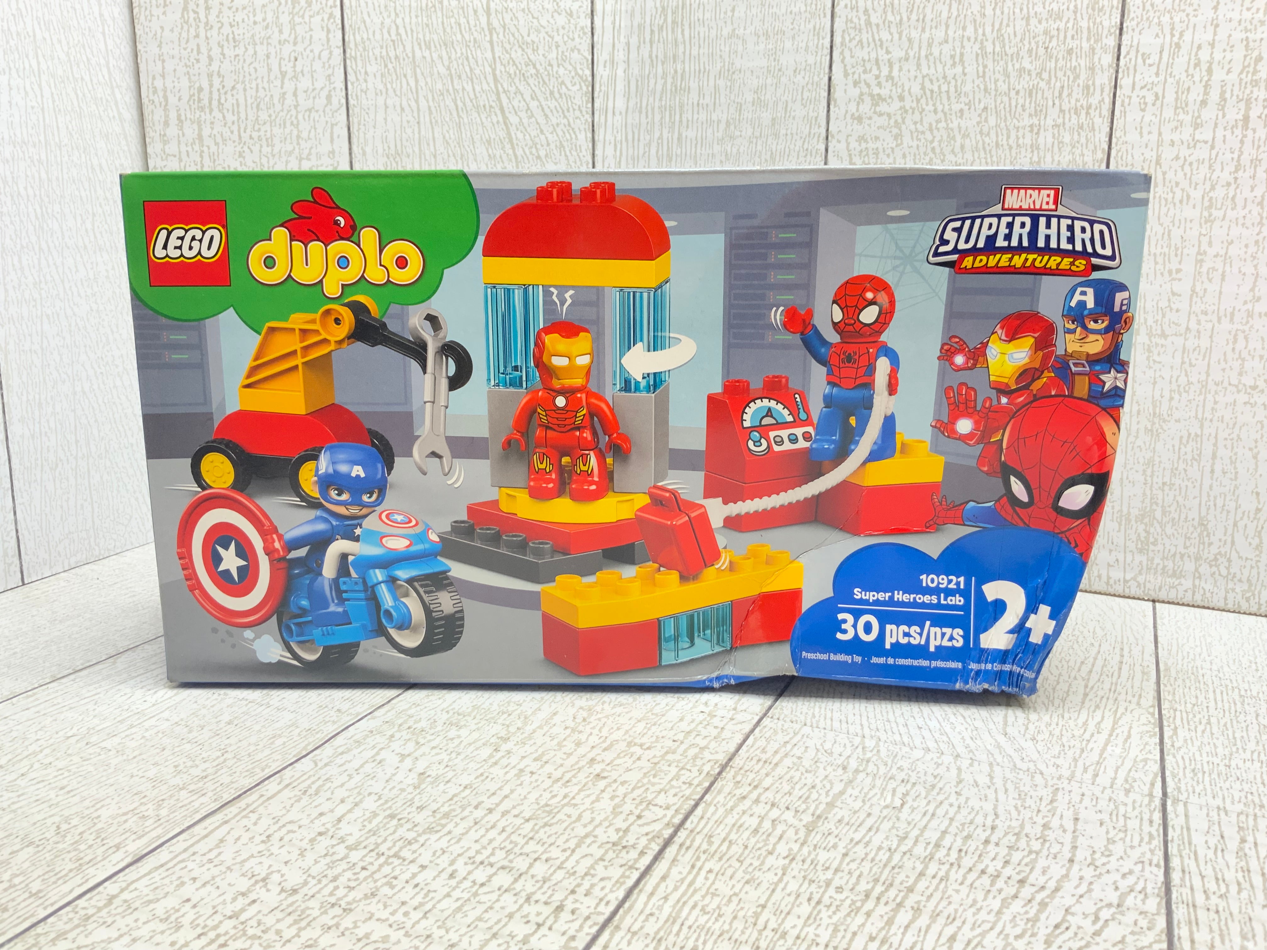 LEGO DUPLO Super Heroes Lab 10921 Marvel Avengers Superheroes Construction Kit (8037714788590)